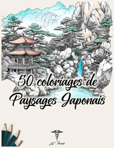 50 coloriages de paysages japonais (Livres de coloriages pour adultes) von Independently published
