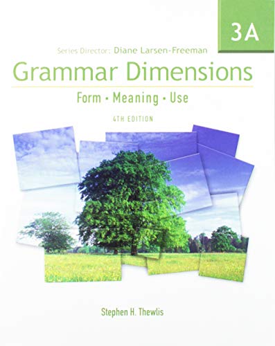 Grammar Dimensions 3: Split Text A