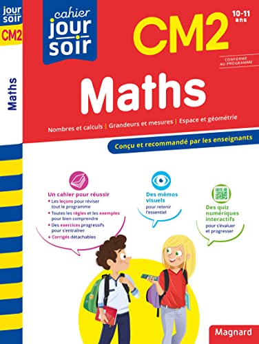 Maths CM2 - Cahier Jour Soir: Conçu et recommandé par les enseignants von MAGNARD
