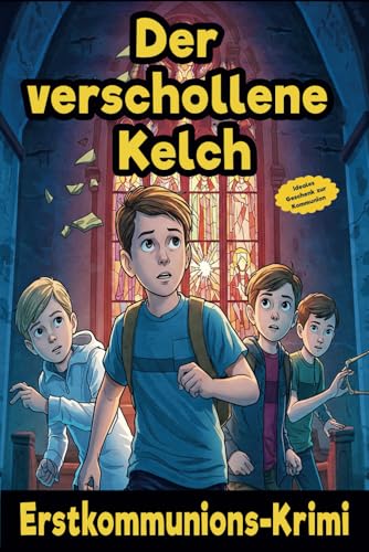 Erstkommunion Krimi: Der verschollene Kelch | Geschenke Buch für Junge zur Kommunion von Independently published