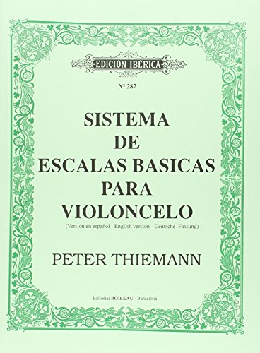 Sistema Escalas Básicas Violonchelo von Boileau Casa Editorial de Musica