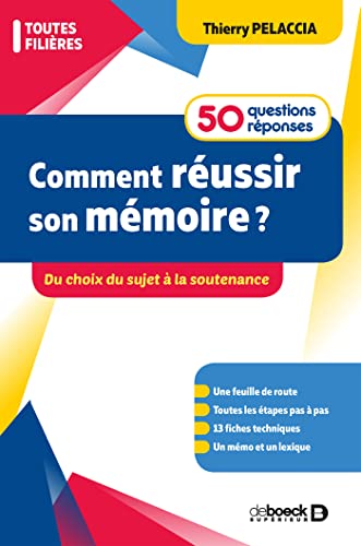 Comment réussir son mémoire ? 50 questions/réponses - Du choix du sujet à la soutenance