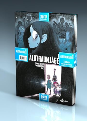 Die Albtraumjäger Ferienpaket: Band 1 – 3: Die ersten 3 Bände der düsteren Krimi-Comicserie für junge Leserinnen und Leser Die Albtraumjäger Ferienpaket: Band 1 – 3: Die ersten 3 Bände der düsteren Krimi-Comicserie für junge Leserinnen und Leser
