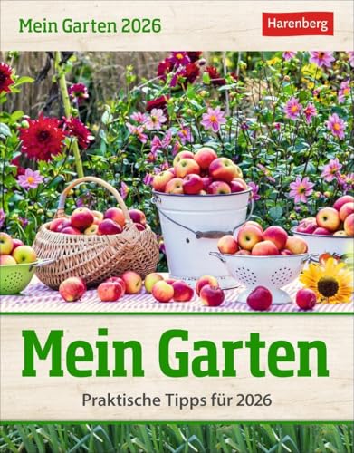 Mein Garten Tagesabreißkalender 2026 - Praktische Tipps für 2026: Tischkalender für jeden Tag. Tageskalender mit praktischen Gartentipps. Gartenkalender 2026 zum Abreißen (Wissenskalender Harenberg) Mein Garten Tagesabreißkalender 2026 - Praktische Tipps für 2026: Tischkalender für jeden Tag. Tageskalender mit praktischen Gartentipps. Gartenkalender 2026 zum Abreißen (Wissenskalender Harenberg) von Harenberg