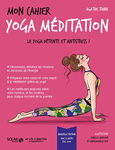 Mon cahier Yoga méditation NE cartes: Avec 12 cartes Feel good