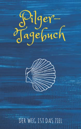 Pilger-Tagebuch: minimalistisches Tagebuch für den Jakobsweg, Größe XL, für bis zu 50 Wandertage von Independently published