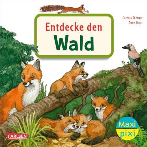Maxi Pixi 399: Entdecke den Wald (399): Miniaturbuch von Carlsen
