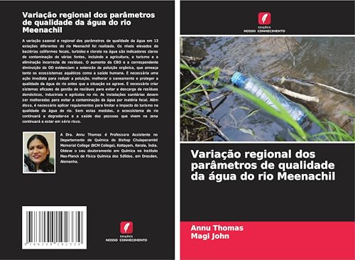 Variação regional dos parâmetros de qualidade da água do rio Meenachil: DE