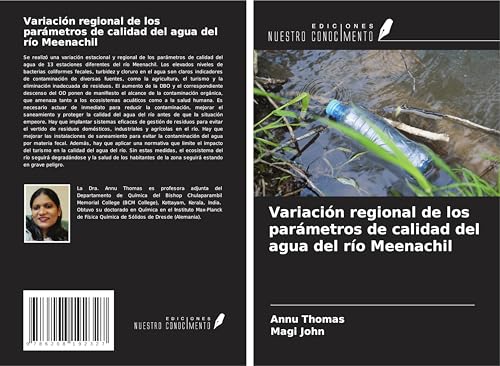 Variación regional de los parámetros de calidad del agua del río Meenachil