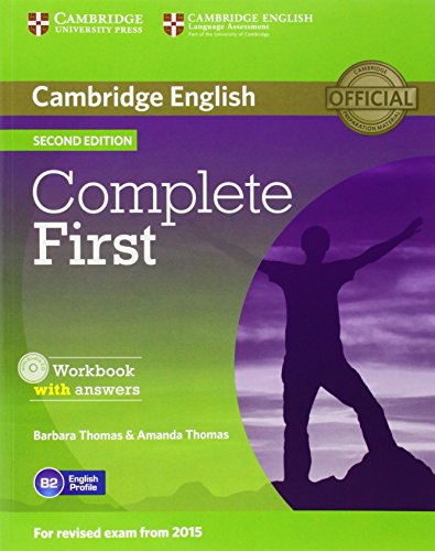 Complete First Workbook with Answers with Audio CD 2nd Edition von Cambridge English