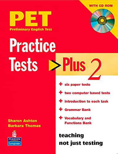 Pet Practise und Prüfungen. Mit Audio-CD. Für Hochschulen [Abdeckungen Verschiedene]: 2 (Practice Tests Plus) von PEARSON DISTRIBUCIÓN