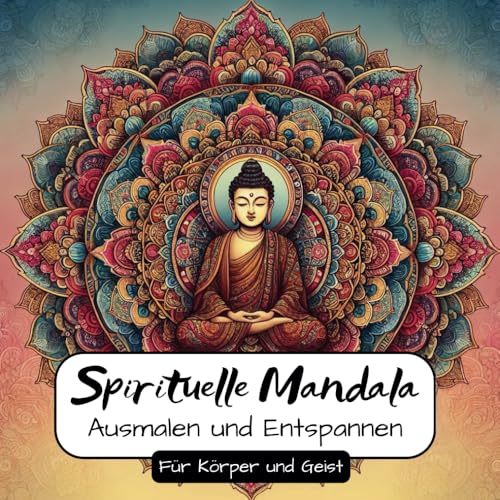 Spirituelle Mandala: Ausmalen und Entspannen: Für Körper und Geist von Independently published