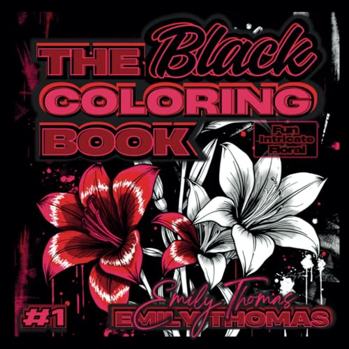 The Black Coloring Book: Volume #1 von Independently published