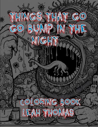Things That Go Bump In The Night: Coloring Book von Independently published