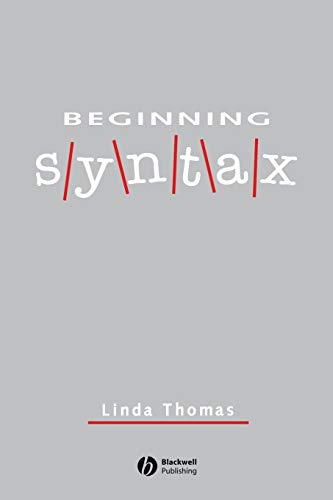Beginning Syntax von Wiley