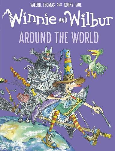 Winnie and Wilbur: Around the World PB & CD