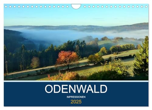 Odenwald - Impressionen (Wandkalender 2025 DIN A4 quer), CALVENDO Monatskalender von CALVENDO