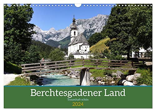 Berchtesgadener Land - Traumhaft schön (Wandkalender 2024 DIN A3 quer), CALVENDO Monatskalender von CALVENDO