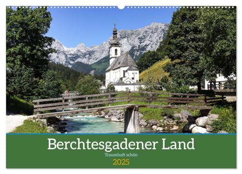 Berchtesgadener Land - Traumhaft schön (Wandkalender 2025 DIN A2 quer), CALVENDO Monatskalender von CALVENDO