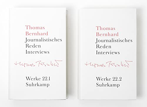 Werke in 22 Bänden: Band 22: Journalistisches. Reden. Interviews Werke in 22 Bänden: Band 22: Journalistisches. Reden. Interviews von Suhrkamp Verlag AG