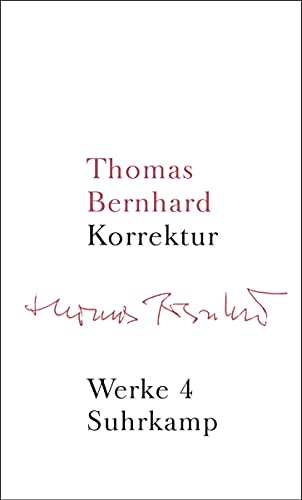 Werke in 22 Bänden: Band 4: Korrektur von Suhrkamp Verlag AG