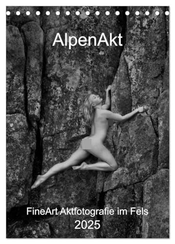 AlpenAkt 2025 (Tischkalender 2025 DIN A5 hoch), CALVENDO Monatskalender von CALVENDO