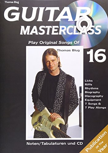 Guitar Masterclass, Band 16, Play In The Style Of Thomas Blug von Alfred Music