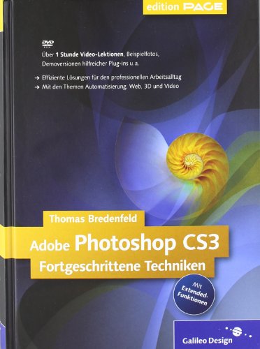 Adobe Photoshop CS3 fortgeschrittene Techniken Adobe Photoshop CS3 fortgeschrittene Techniken von Galileo Press