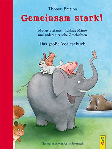 Gemeinsam stark! Das große Vorlesebuch: Mutige Elefanten, schlaue Mäuse und andere tierische Geschichten