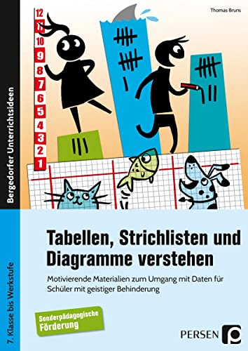 Tabellen, Strichlisten und Diagramme verstehen: Motivierende Materialien zum Umgang mit Daten für Schüler mit geistiger Behinderung (7. Klasse bis Werkstufe)