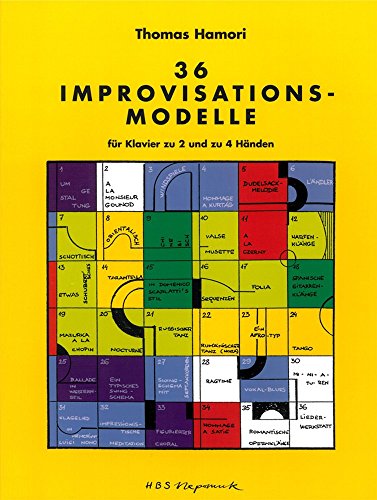 36 Improvisations-Modelle für Klavier vierhändig (MN 12036) von EDITION BREITKOPF