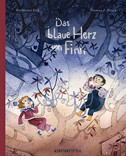 Das blaue Herz von Finn: Bilderbuch von kunstanstifter GmbH