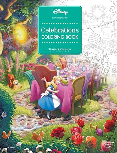 Disney Dreams Collection Thomas Kinkade Studios Celebrations Coloring Book von Andrews McMeel Publishing