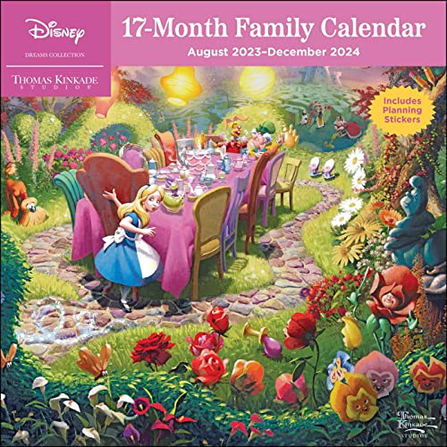 Disney Dreams Collection by Thomas Kinkade Studios: 17-Month 2023-2024 Family Wa von Andrews Mcmeel Publishing