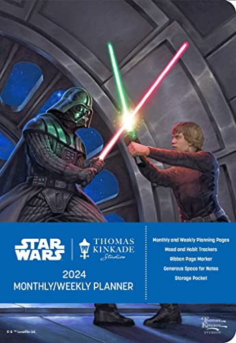 Star Wars by Thomas Kinkade Studios 2024 Planner Calenda