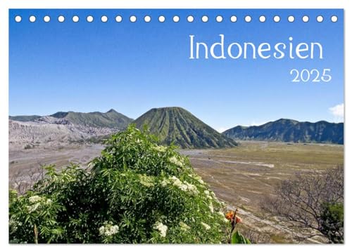 Indonesien (Tischkalender 2025 DIN A5 quer), CALVENDO Monatskalender von CALVENDO
