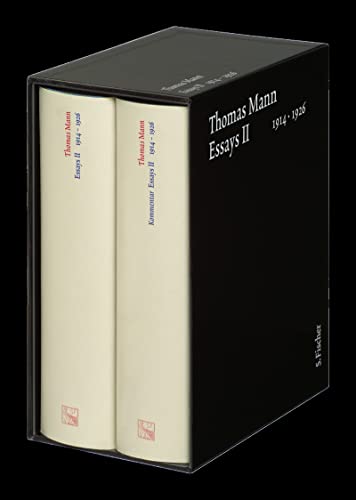 Essays II 1914-1926: Text und Kommentar in einer Kassette