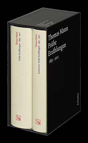 Frühe Erzählungen 1893-1912: Text und Kommentar in einer Kassette von FISCHERVERLAGE