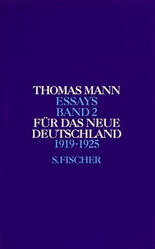 Für das neue Deutschland: 1919-1925 von FISCHER, S.