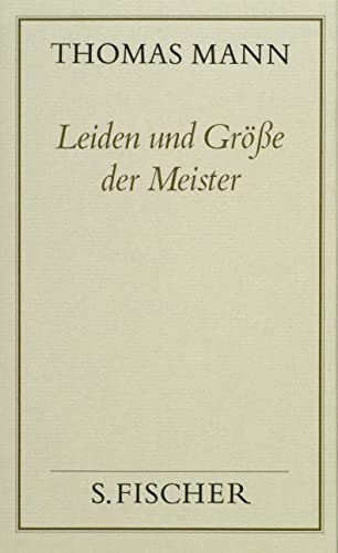 Leiden und Größe der Meister