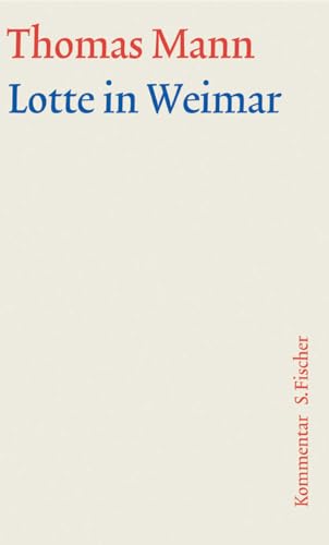 Lotte in Weimar: Kommentar von FISCHER, S.