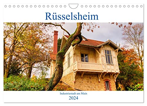 Rüsselsheim Industriestadt am Main (Wandkalender 2024 DIN A4 quer), CALVENDO Monatskalender von CALVENDO
