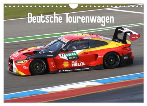 Deutsche Tourenwagen (Wandkalender 2025 DIN A4 quer), CALVENDO Monatskalender: Fotos aus der DTM 2022 (CALVENDO Sport)