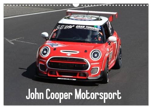 John Cooper Motorsport (Wandkalender 2025 DIN A3 quer), CALVENDO Monatskalender