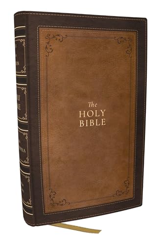 1611 KJV with Apocrypha, Brown Leathersoft: Holy Bible 1611 KJV with Apocrypha, Brown Leathersoft: Holy Bible von Thomas Nelson