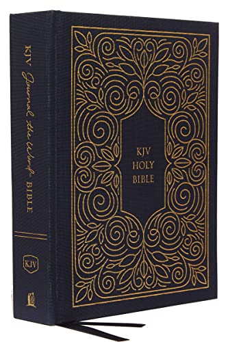 KJV Journal the Word Bible, Reflect, Journal or Create Art Next to Your Favorite Verses (Blue Hardcover, Red Letter, Comfort Print: King James Version Holy Bible) von Thomas Nelson