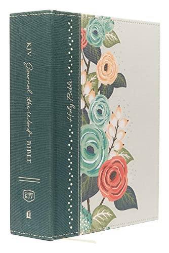 KJV Large Print Bible, Journal the Word, Reflect, Journal or Create Art Next to Your Favorite Verses (Green Cloth Over Board, Red Letter, Comfort Print: King James Version) KJV Large Print Bible, Journal the Word, Reflect, Journal or Create Art Next to Your Favorite Verses (Green Cloth Over Board, Red Letter, Comfort Print: King James Version)