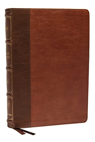KJV Holy Bible: Large Print Verse-by-Verse with Cross References, Brown Leathersoft, Comfort Print: King James Version (Maclaren Series): Holy Bible, King James Version von HarperCollins