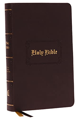 KJV, Personal Size Large Print Reference Bible, Vintage Series, Brown Leathersoft, Red Letter, Comfort Print: Holy Bible, King James Version KJV, Personal Size Large Print Reference Bible, Vintage Series, Brown Leathersoft, Red Letter, Comfort Print: Holy Bible, King James Version von HarperCollins Christian Pub.