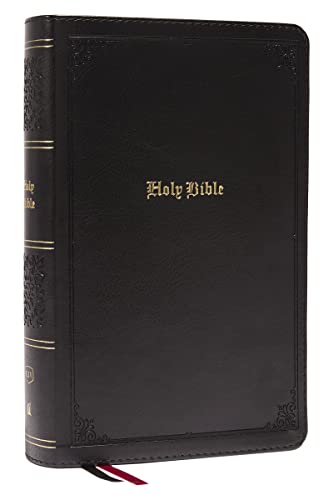 KJV Holy Bible: Large Print Single-Column with 43,000 End-of-Verse Cross References, Black Leathersoft, Personal Size, Red Letter, Comfort Print ... James Version: Holy Bible, King James Version von Thomas Nelson